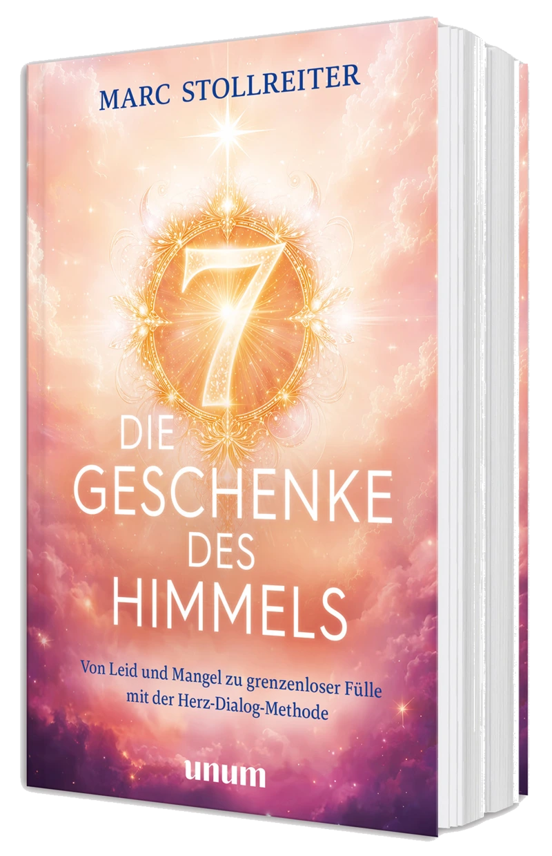 3D-Ansicht des Buchs Die 7 Geschenke des Himmels